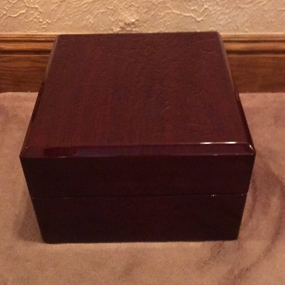 - Rapport Quattro Automatic Watch Winder in mahogany see video-3 out of 4 work. - Picture 3 of 10